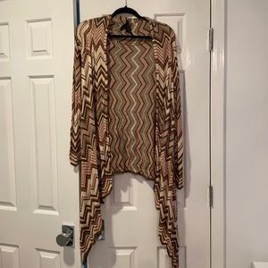 Love stitch large knit cardigan